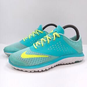 Nike FS Lite Run 2 Athletic Running Shoe Womens Size 6.5 684667-300 Blue